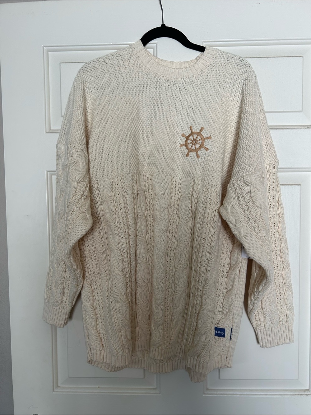 Disney Cruise Line Cream Cable Knit Spirit Jersey